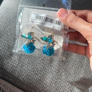 Unused…unopened Tiffany blue hoops
